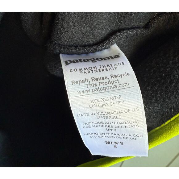 Patagonia Men's Vintage Snap T Synchilla Pullover, Small - Picture 3 of 4